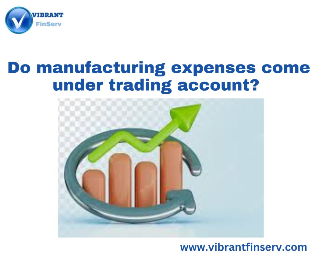 Manufacturing Expenses