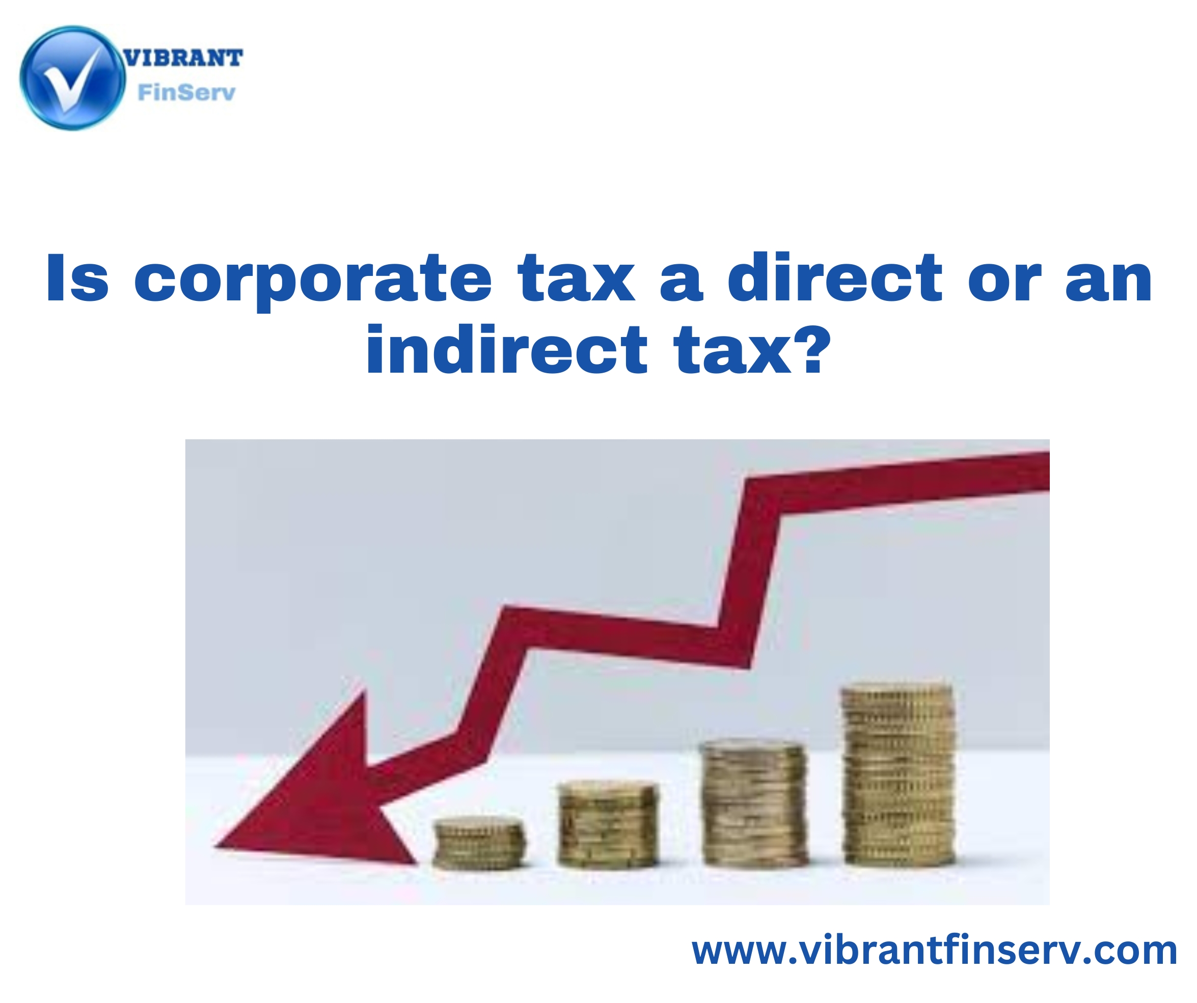 Corporate Tax is a type of direct tax