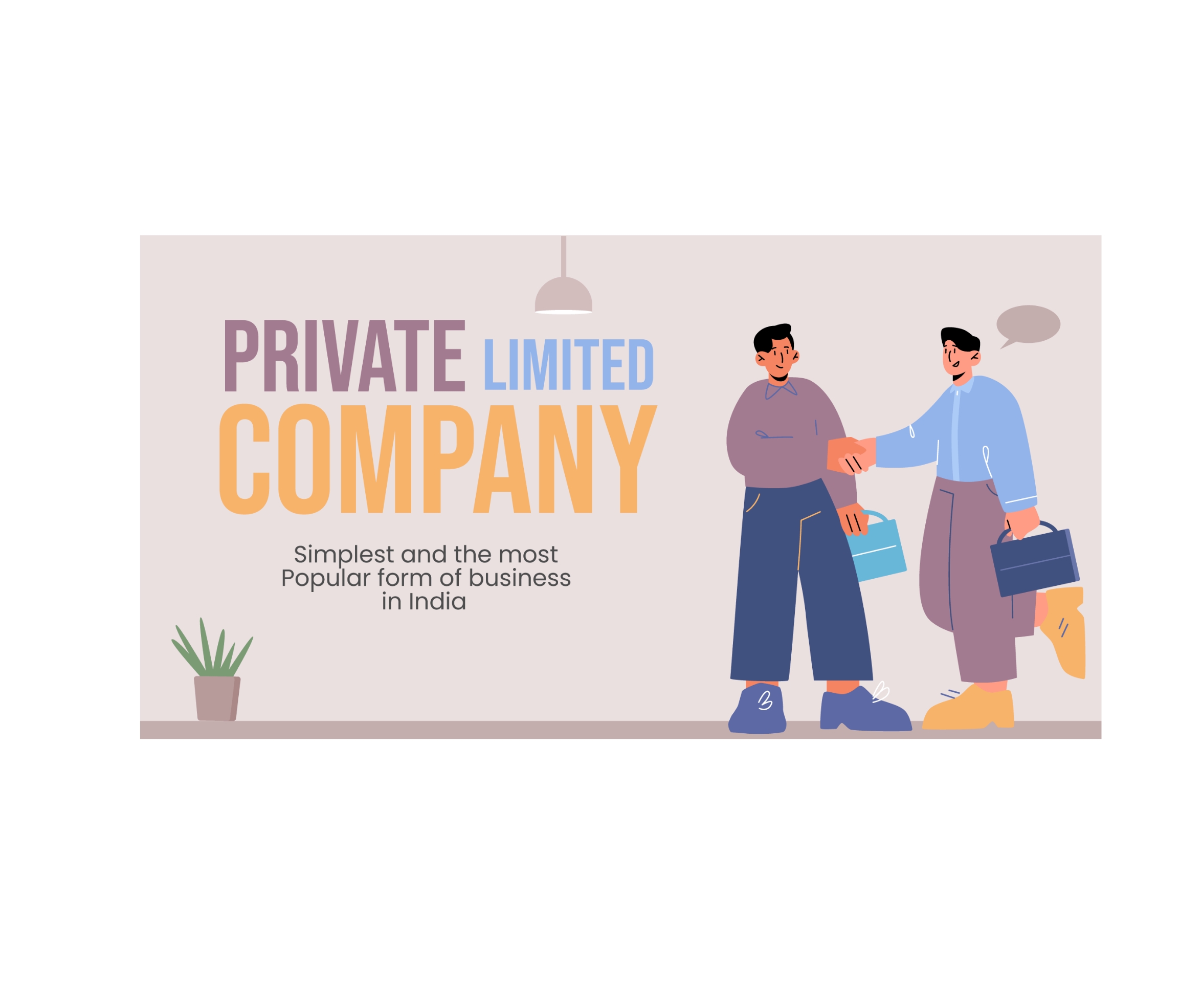 Can a private limited company be a proprietor