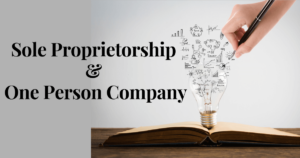 OPC and sole proprietorship