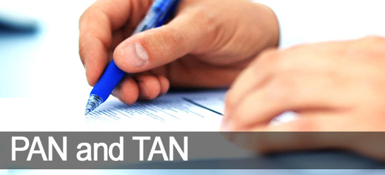 PAN and TAN registration