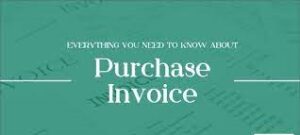 Differentiate between a Purchase invoice or sales invoice