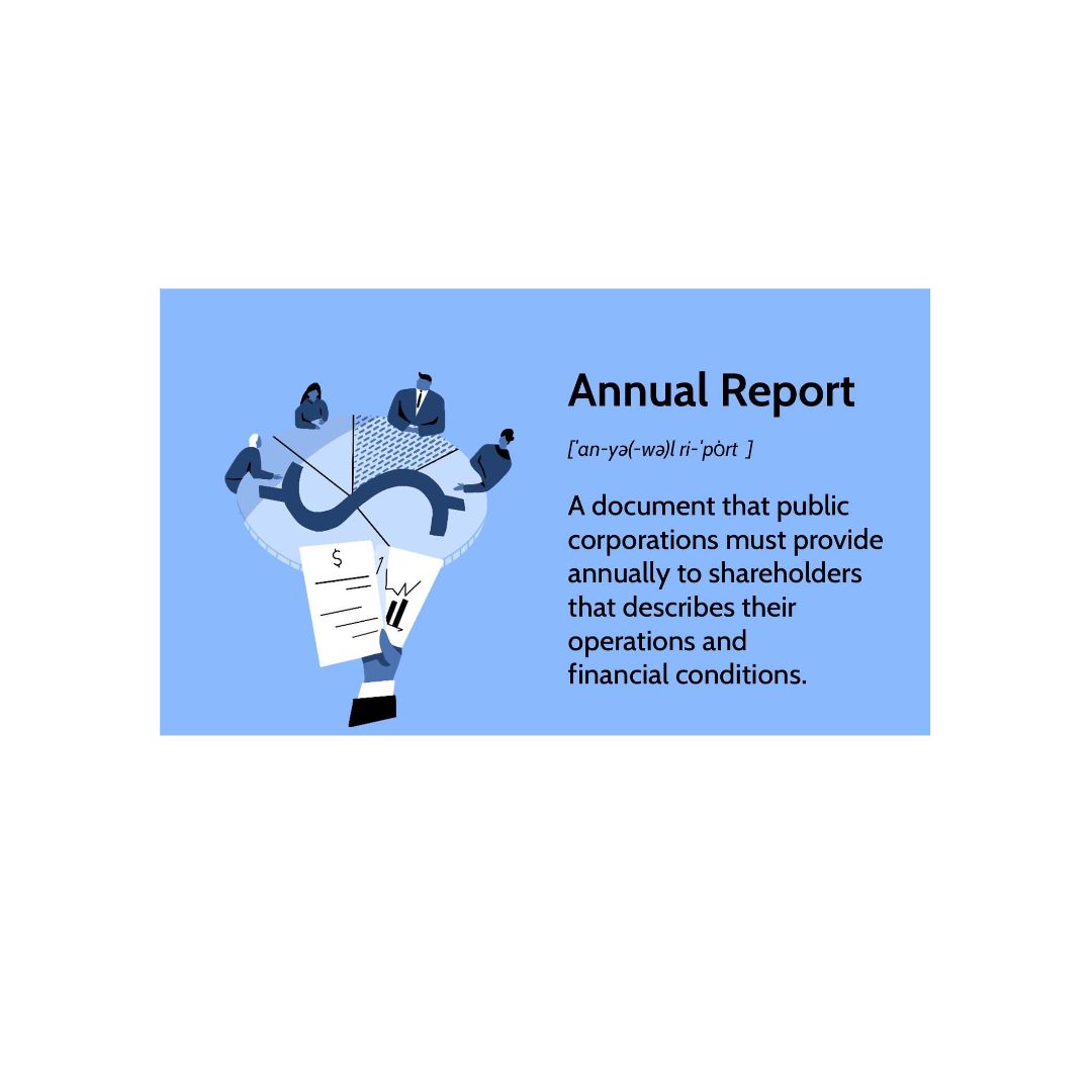 Annual report is important