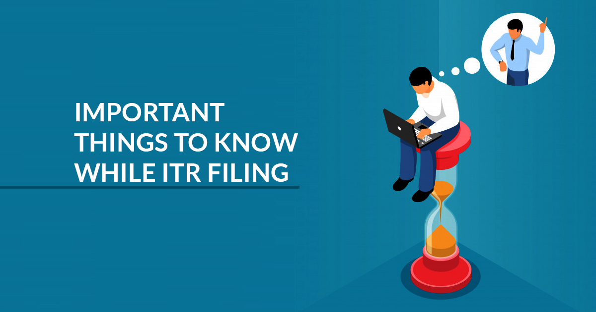 ITR filing is important