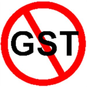 Non-GST compliant