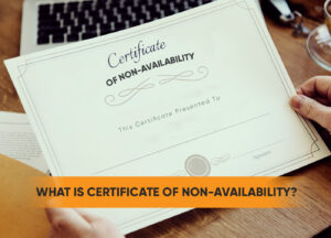 Certificate of Non-Applicability