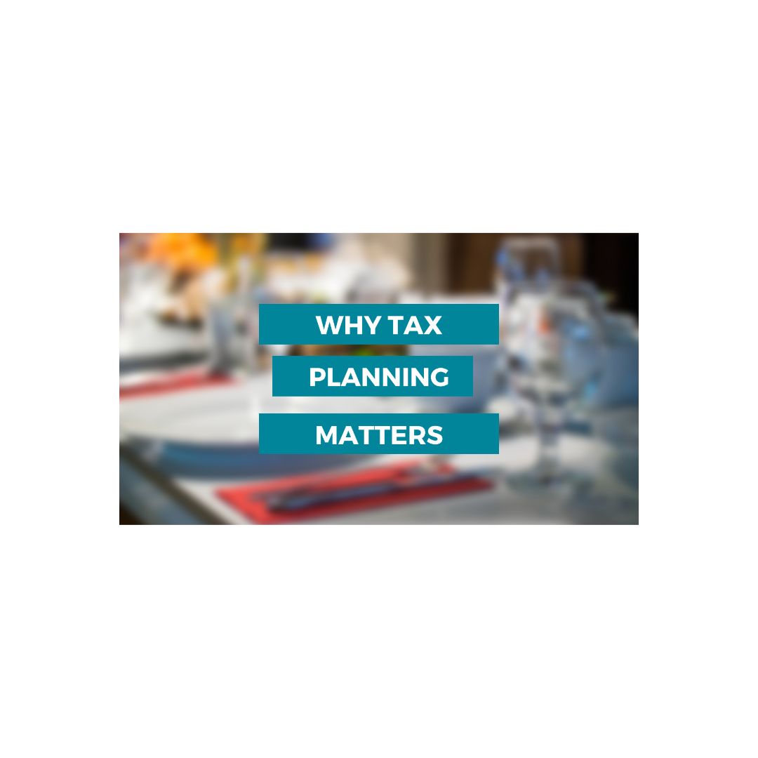 Tax planning is important for business