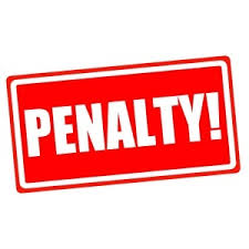 Penalties for Printing Services