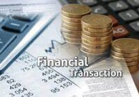 The completion of financial transactions